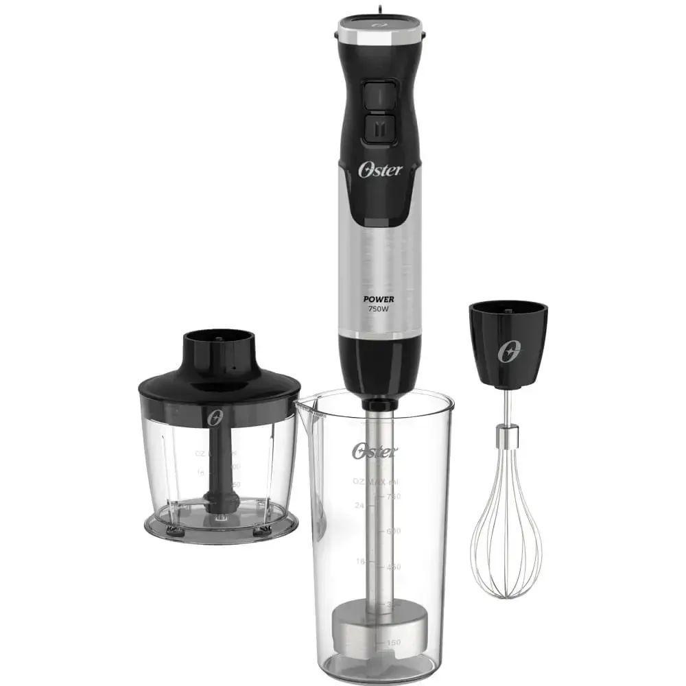 Mixer 3 em 1 Power Oster OMIX570 Black Inox 750W 220V