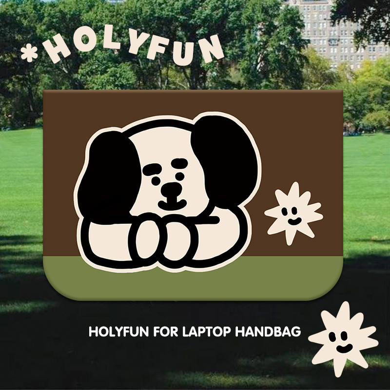 Café filhote de cachorro cinza branco treliça adequado para Apple Huawei Lenovo 