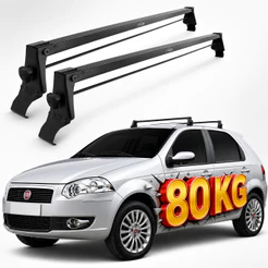 Rack Teto Bagageiro Palio 1996 97 98 99 00 01 02 03 04 05 06 07 08 09 10 11 12 13 14 15 2016 4 Portas Preto