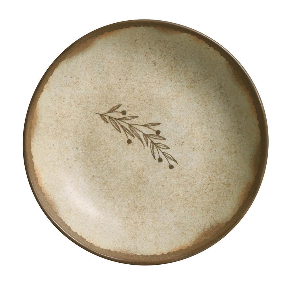 Conjunto com 6 Pratos Fundo Bio Stoneware Nativa Ø22,5cm 830ml