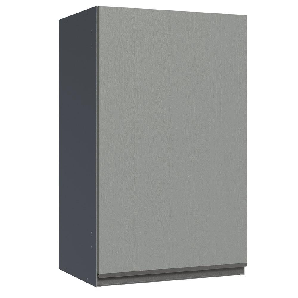 Armário de Cozinha Aéreo 40 cm 1 Porta Cinza Nice Madesa XJ