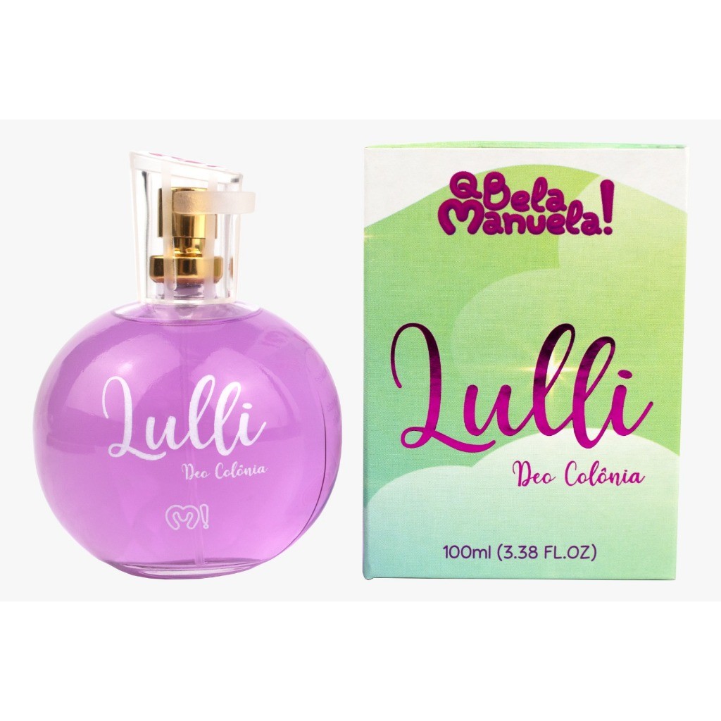 Deo Perfume Colônia Lulli 100ml Q Bela Manuela! feminino