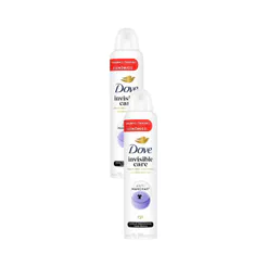 Kit 2 Desodorante Dove Invisible Care Anti Manchas Antitranspirante 72h Aerosol 250ml