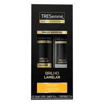 TRESemmé Kit Shampoo + Condicionador Brilho Lamelar 350ml