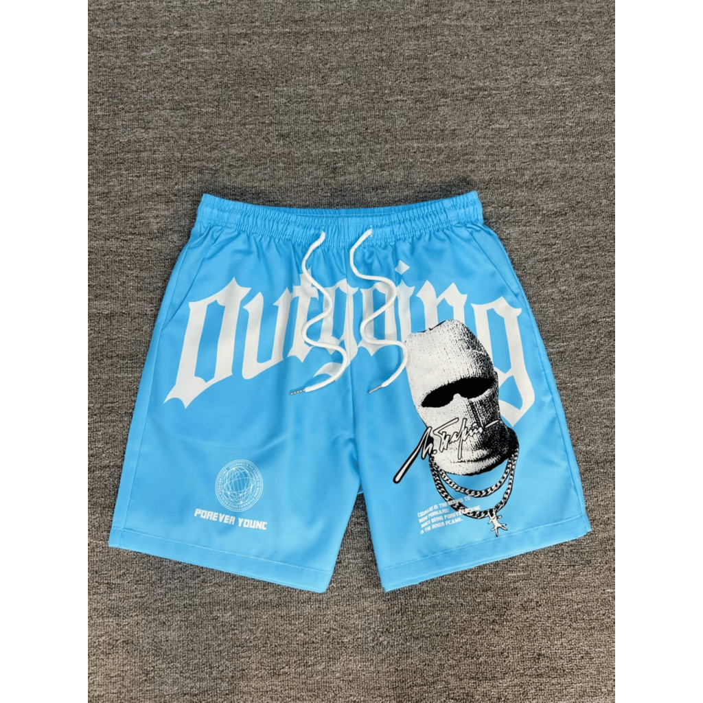 Short Moda Gângster Estilo Rap Hip Hop Tactel Mauricinho Street Lançamento da Gringa