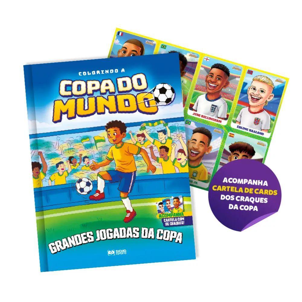 Colorindo a copa do mundo - Grandes jogadas e emoções do futebol