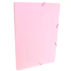 Pasta Aba Elástico Dello Serena Lombo 2cm Rosa 33,5x23,5cm