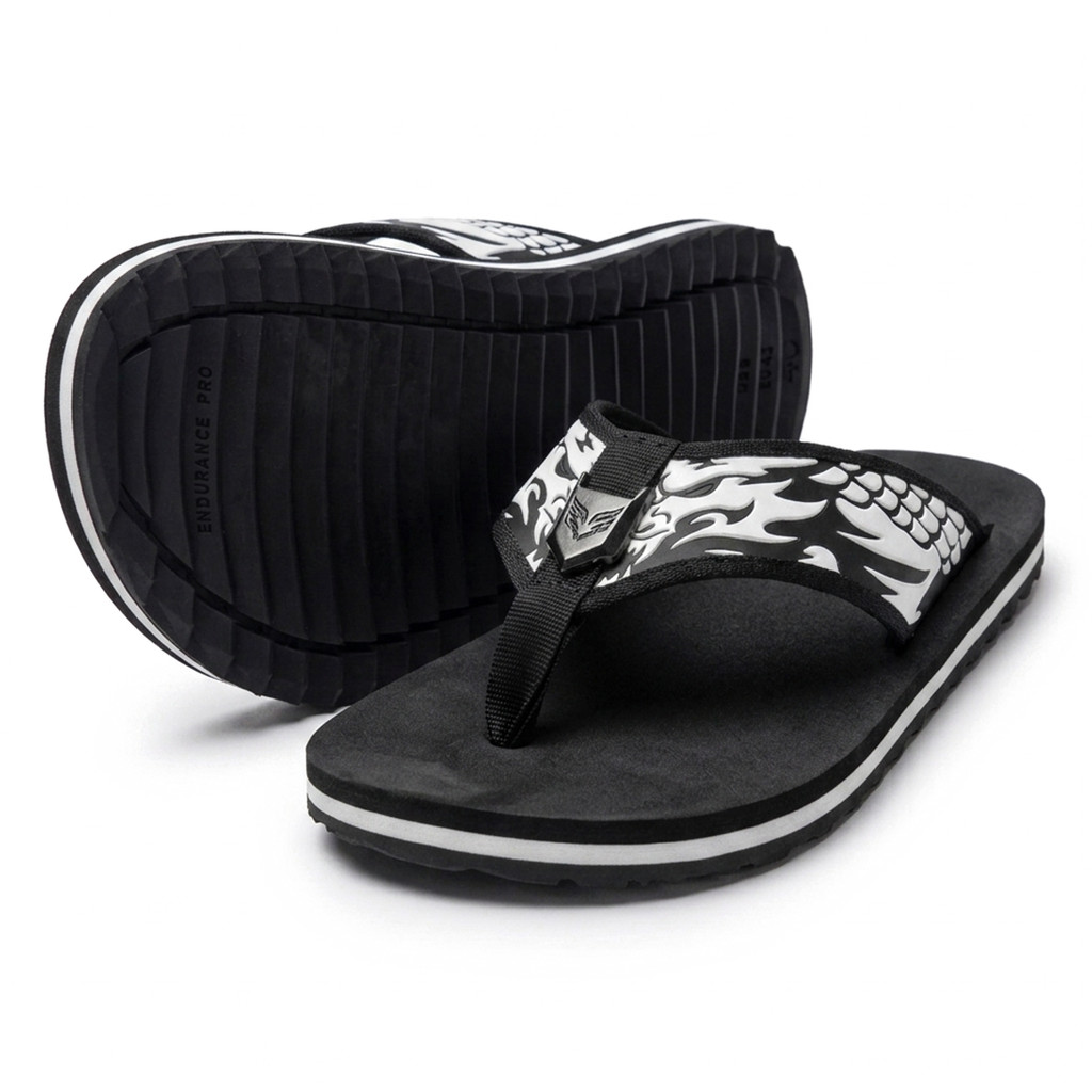 Chinelo Masculino Sandstride — Sandália Anatômica Confortável Solado Tratorado