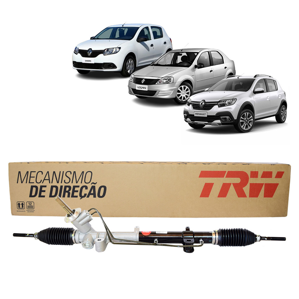 Caixa Direção Hidráulica Nova Original Trw Renault Logan 2007 A 2013 Sandero Stepway