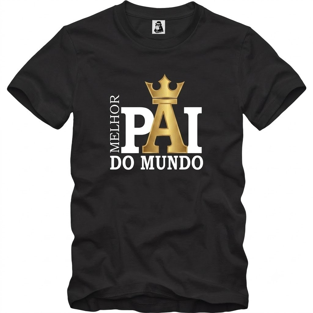 Camisa Dias Dos Pais Pai Do Mundo Pai Filho 100% Algodão Presente Pai