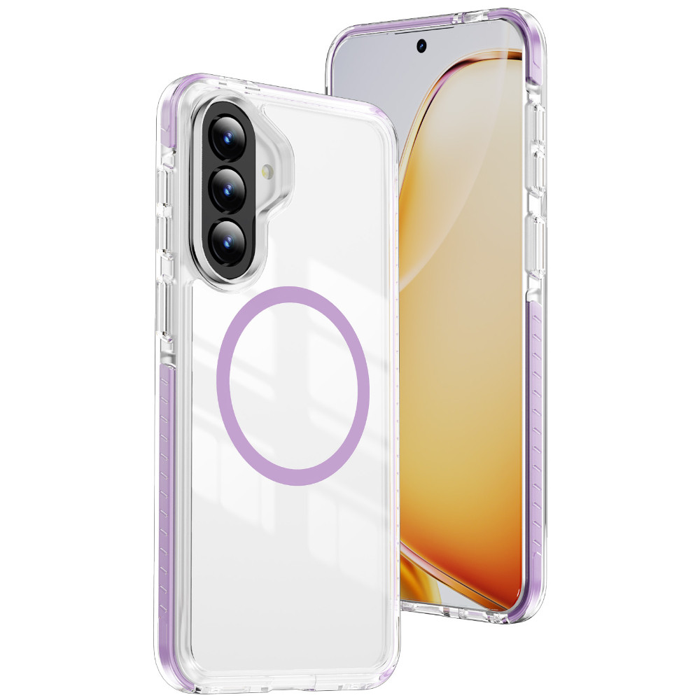 Capa De Telefone Magnética Feminina Candy Color Para Samsung Galaxy A57 A37 A27 A56 A36 5G S26 S25 S24 S23 Plus Ultra S2