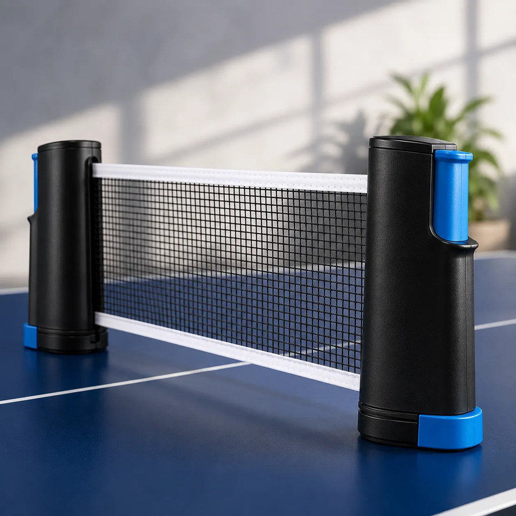 Rede Retrátil Ping Pong Tênis De Mesa Portátil 180cm