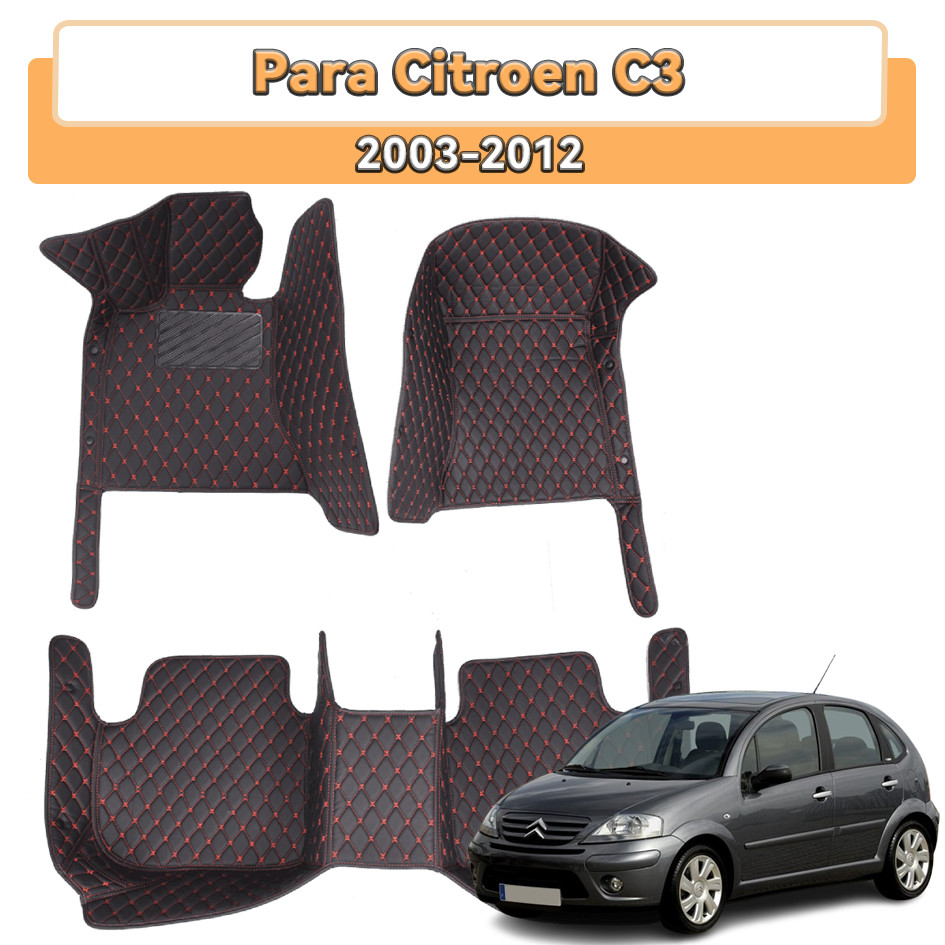Tapete De Carro 3D Para Citroen C3 2003-2012 , Protege O interior Do .