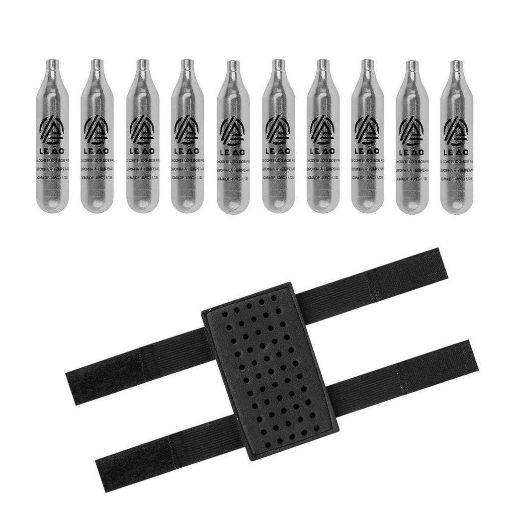 Básico Atirador 46: Porta Chumbinho 5.5mm + 10 Co2
