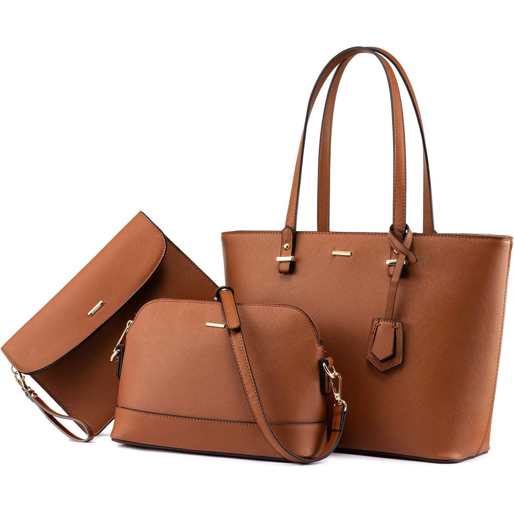 Bolsas femininas LOVEVOOK, incluindo bolsas de ombro, bolsas tote, transversais, hobo, conjunto de 3 peças