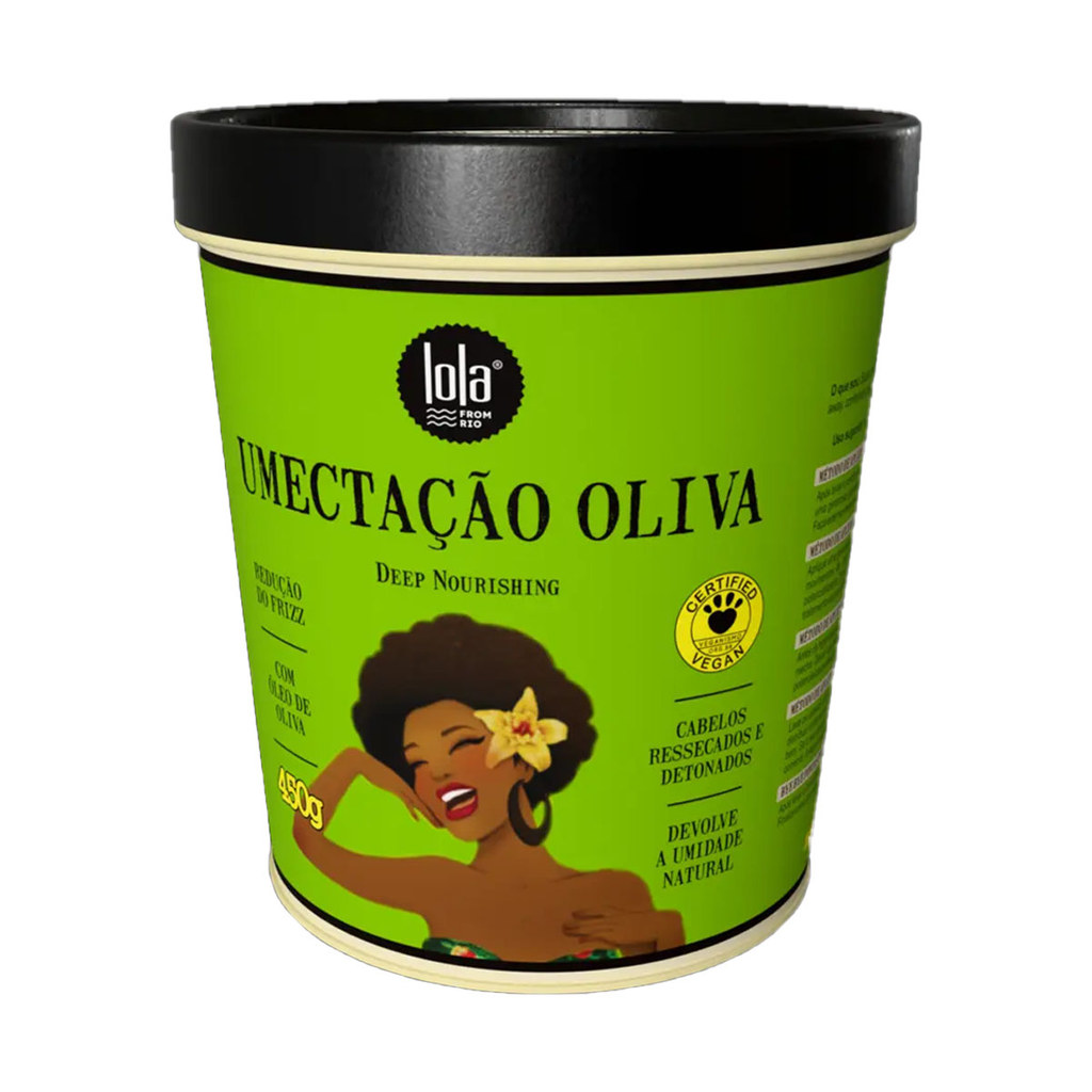 Mascara Lola Cosmetics Umectacao Oliva 450g