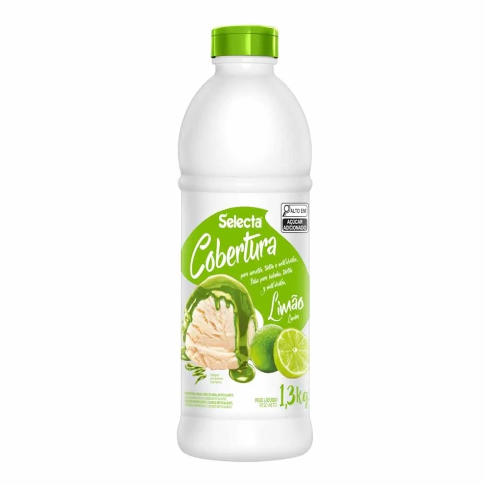 Cobertura para Sorvete de Limão 1,3kg -  Selecta