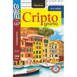 Livro Coquetel Criptograma 117 | Nível Médio