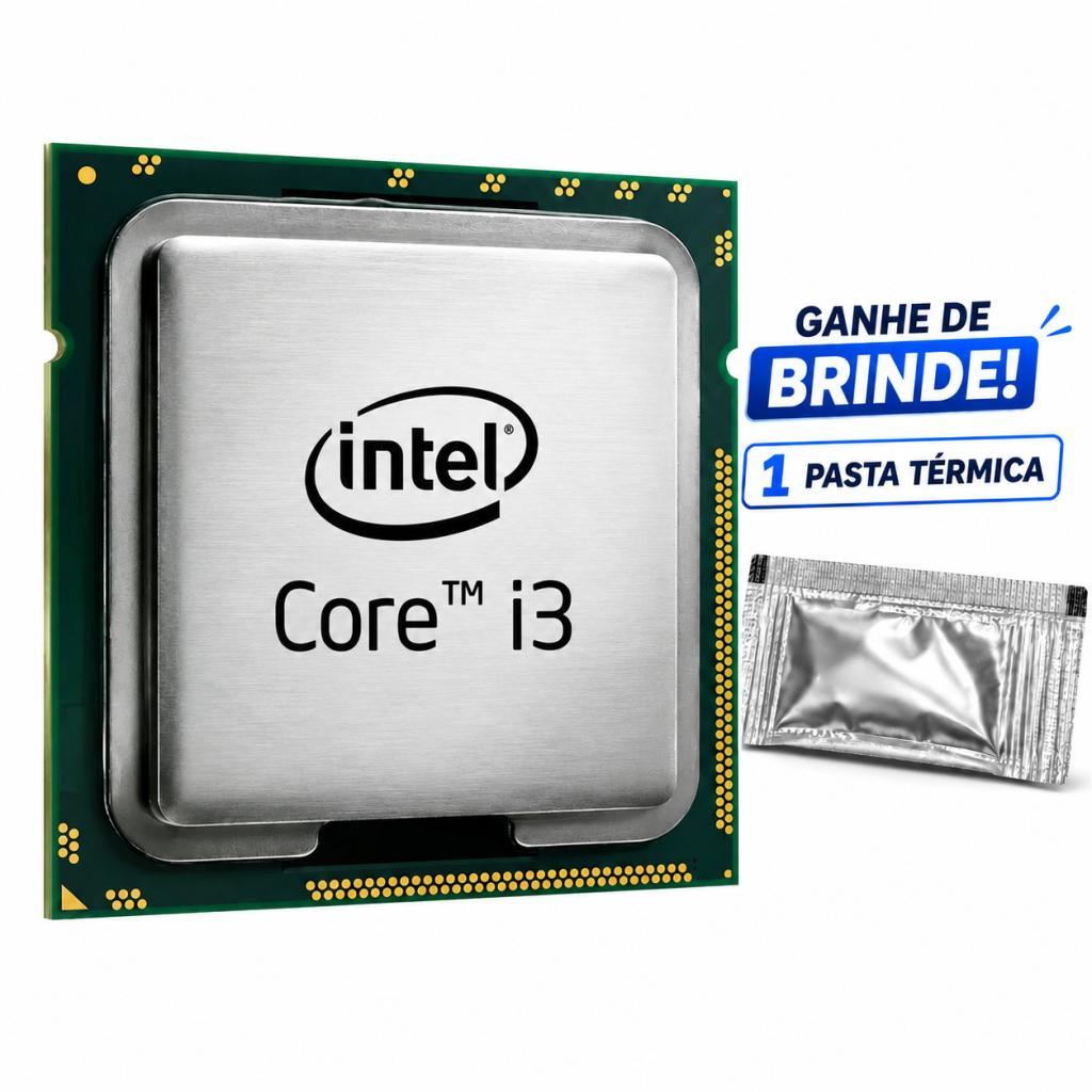 Processador Intel Core i3 2120 3.3GH LGA 1155 Vídeo Integrado  Incluso Pasta Tér