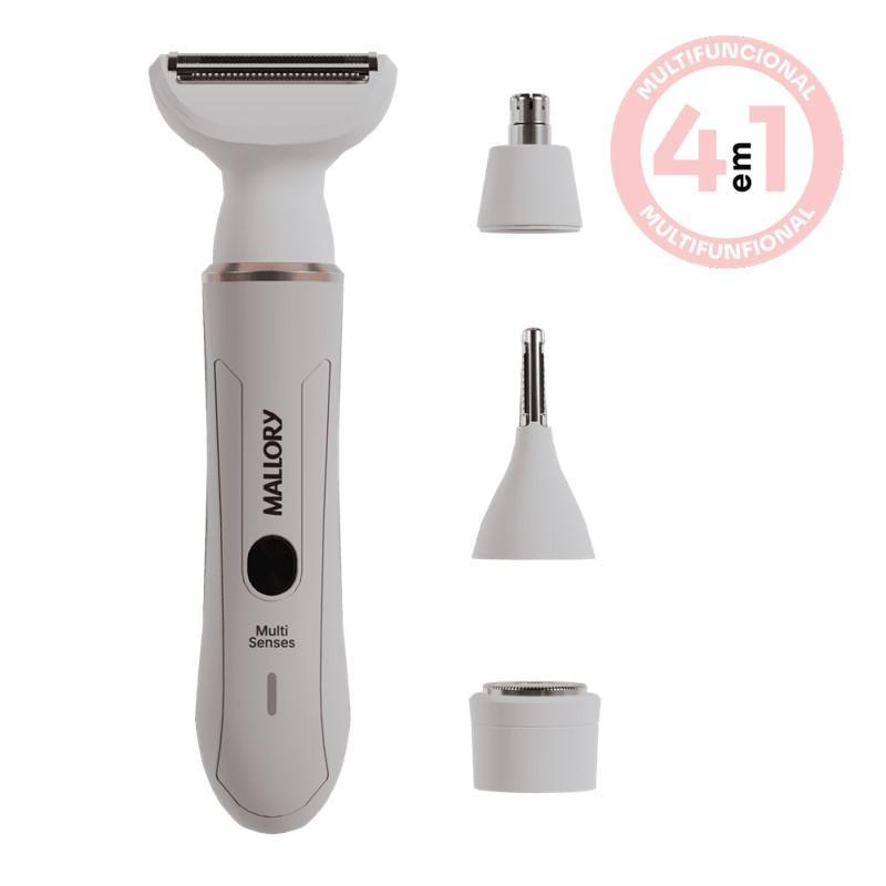 Depilador Feminino Mallory Multi Senses 4 em 1 Bivolt