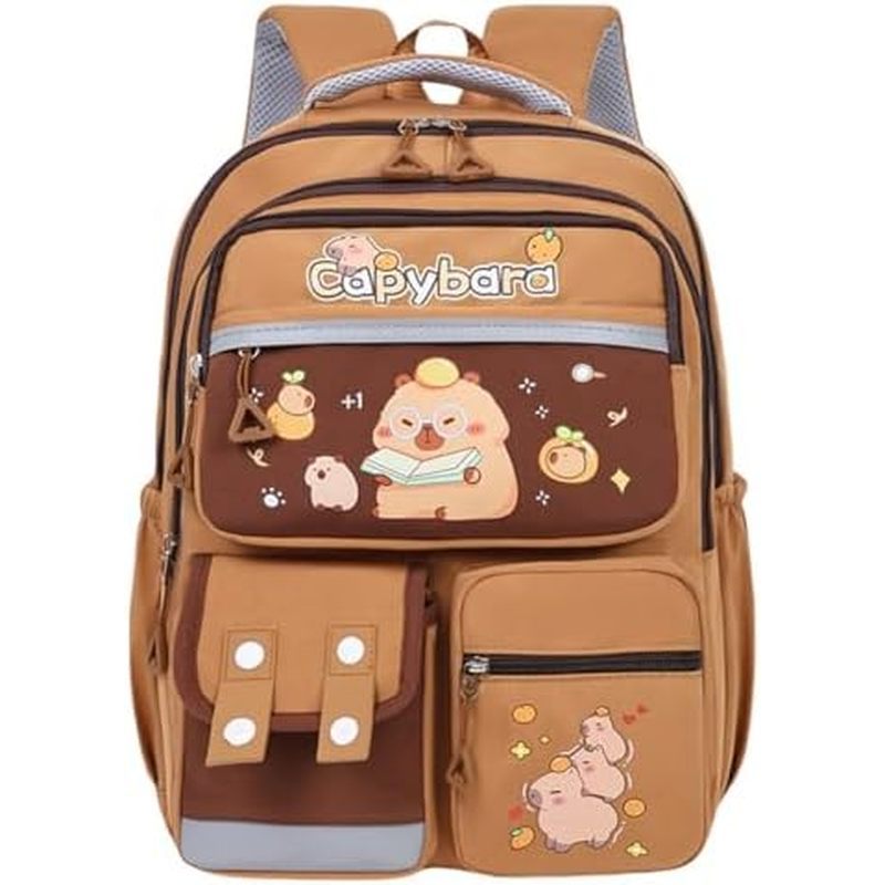 Mochila Lushandy Capivara , Mochilas Capibara Fofas Kawaii Kapibara Coisas Grande Bolsa De Desenho Animado Ita