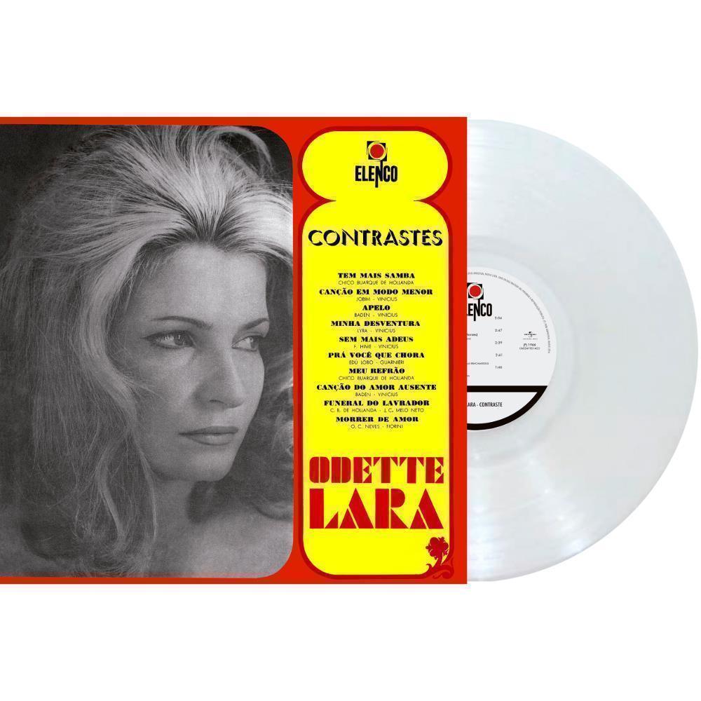 Vinil Odette Lara - Contrastes (1966 / Elenco / LP)