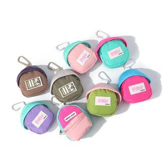 Bolsa de moedas MIBEAUTY, mini porta-chaves, acessório fofo e portátil. |     Carteira esportiva colorida