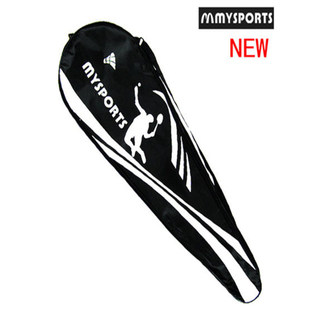 Bolsa para raquete de badminton MYSPORTS, 1-2 pacotes, capa para raquete de um ombro, flanela, bolsa para raquete de bad