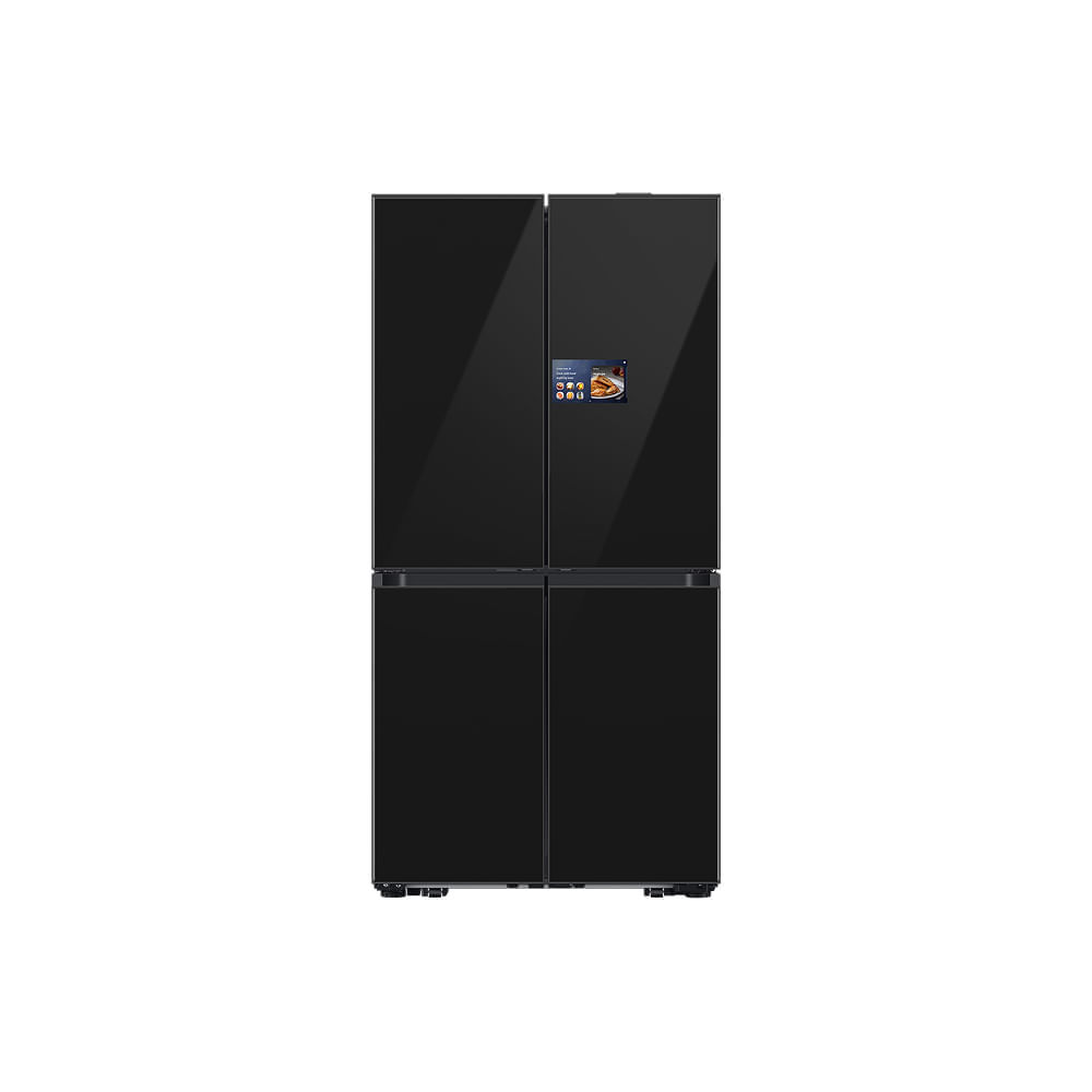 Geladeira Samsung French Door Bespoke AI RM90F com Tela AI Home Black Charcoal 6