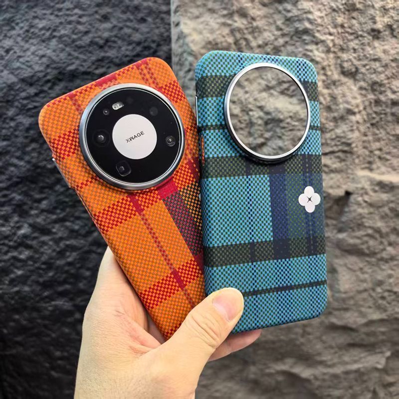 Capa para Telefone Huawei Mate80pro P90pro com Estrutura de Metal, Botões de Metal, Abertura Grande, Cobertura Total, Pa