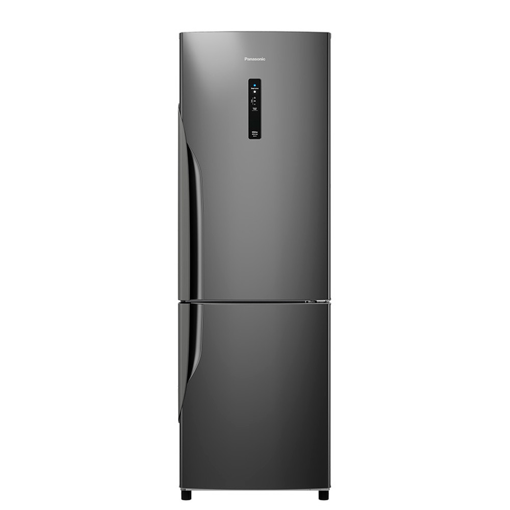 Imagem Geladeira Frost Free Panasonic 407L BB41 Duplex Inverter Antibacteria Ag Turbo Freezer Titânio 110V