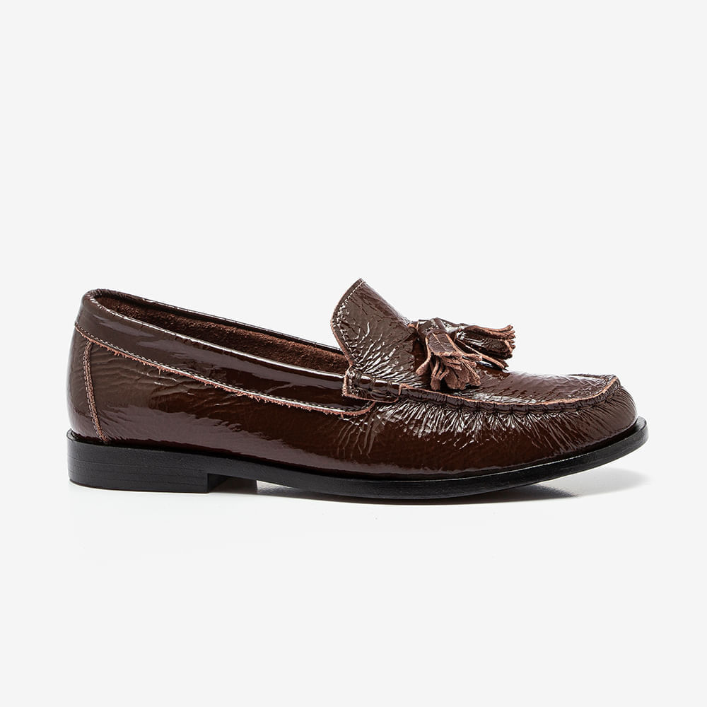 Mocassim Feminino Cora Marrom