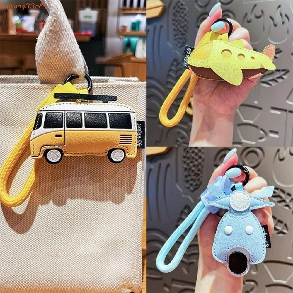 Chaveiro De Avião De Desenho Animado HUIJIANG , Design Fofo E Exclusivo Em Formato De Ônibus , Decoração Suspensa Para B