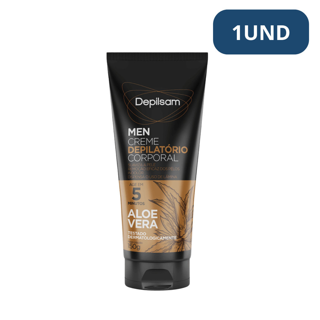 Creme Depilatorio Masculino Sports Depilsan Men 150g
