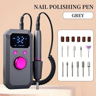 Lixa elétrica para unhas, máquina para remoção de unhas, polidora de unhas, caneta elétri…