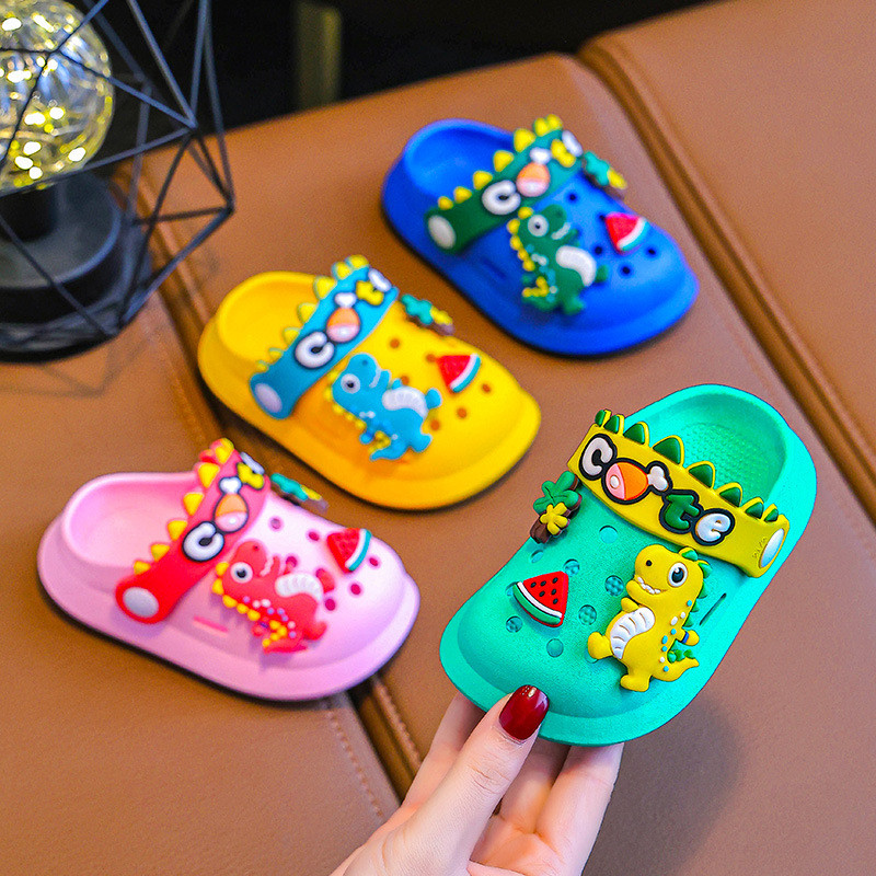Novo estilo crianças meninos crianças dois Wear verão da criança do bebê bonito dos desenhos animados Anti-deslizamento 