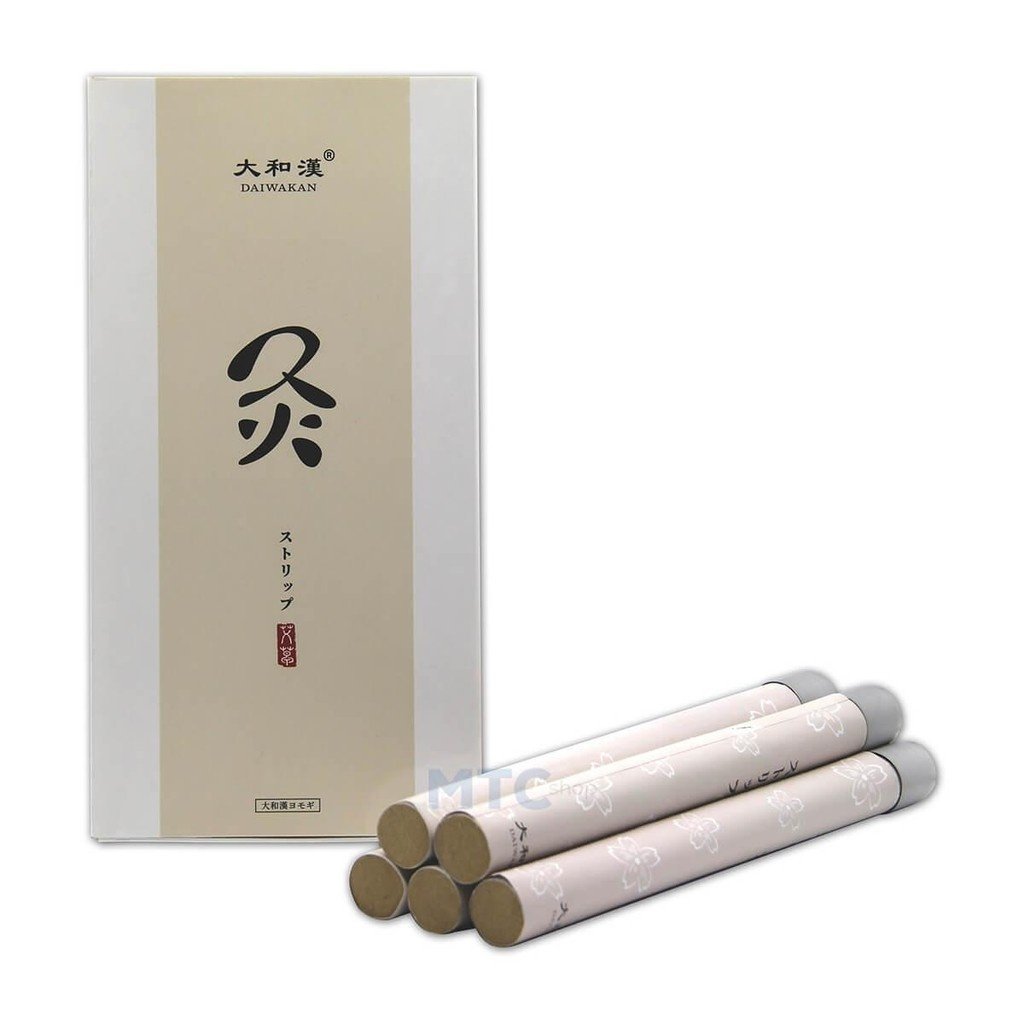 Moxa Lã Japonesa Bastão c/5 unidades - Daiwakan