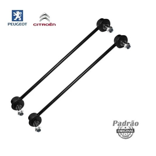 Kit 2 Bieletas Dianteiras Peugeot 206 Ano 1999 Até 2008