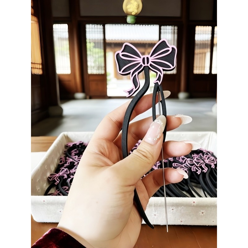 Haomeimeng ~ Caneta de feijão Caneta de feijão Ferramenta de feijão Espátula de feijão de agulha única Arco Ferramenta a