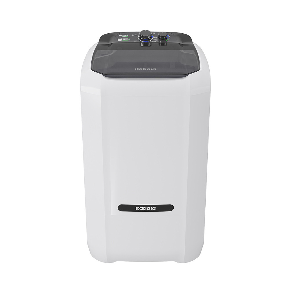 Lavadora Semiautomática Itatiaia 20,5KG com Batedor Turbo e Filtro de Fiapos