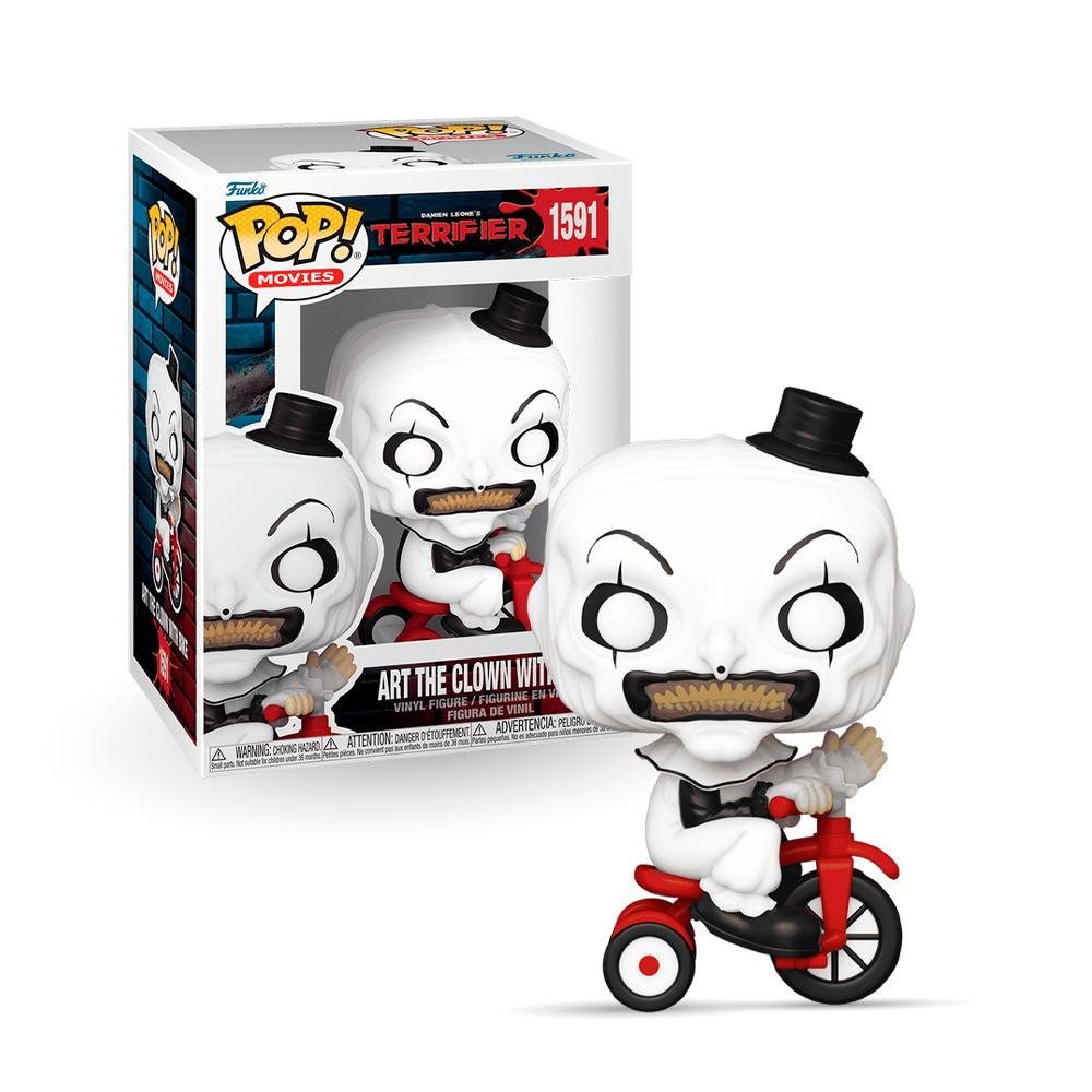 Pop Movies: Terrifier- Palhaço Art com Bicicleta