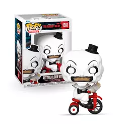 Pop Movies: Terrifier- Palhaço Art com Bicicleta