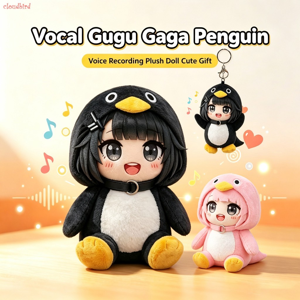 Pinguim Fofo Admin Brinquedo De Pelúcia Jogo Mercadoria Presente De Bicho