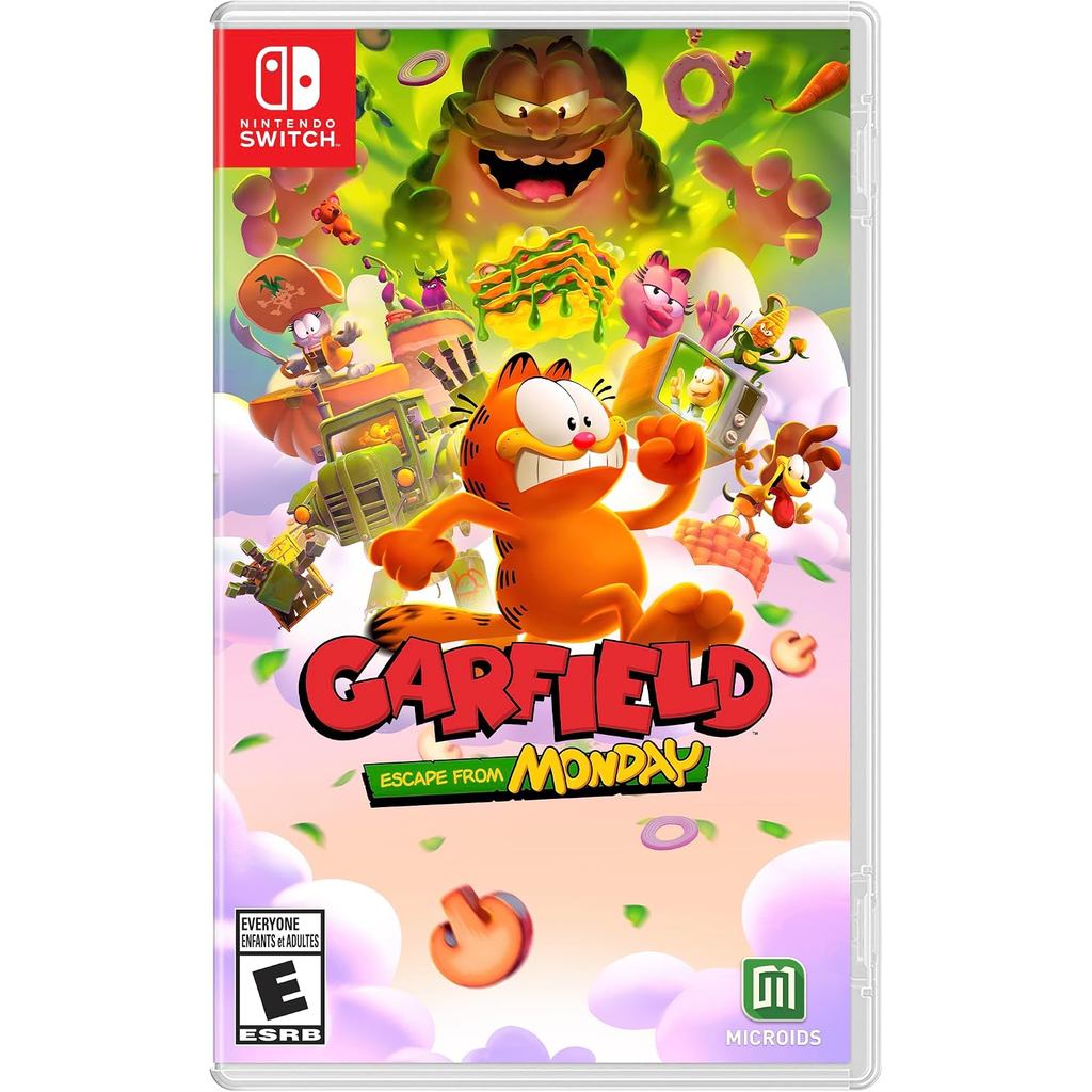 Garfield Scape From Monday Switch Midia Fisica