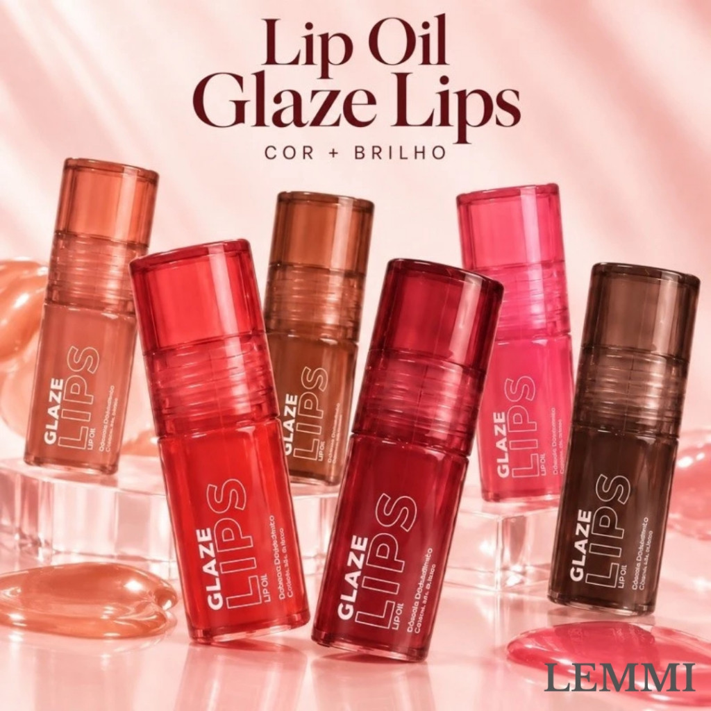 Lip Oil Glaze Lips Hidratante - HBL6539 - Ruby Rose