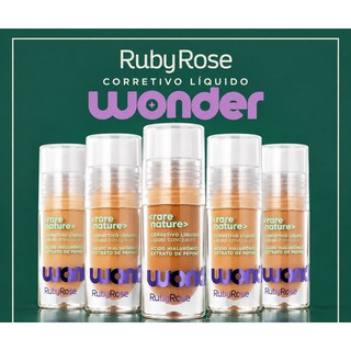 Lançamento Corretivo Liquido Rare Nature  Linha Wonder - Ruby Rose Maquiagem