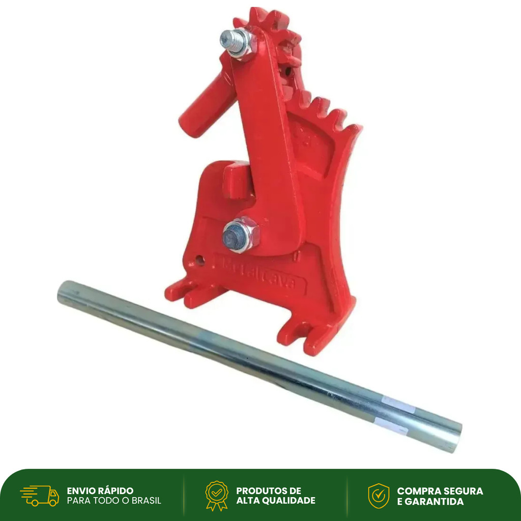 Tesoura de Cortar Ferro Vergalhão 1/2 NR0 Metalcava - Máquina Cortar Aço