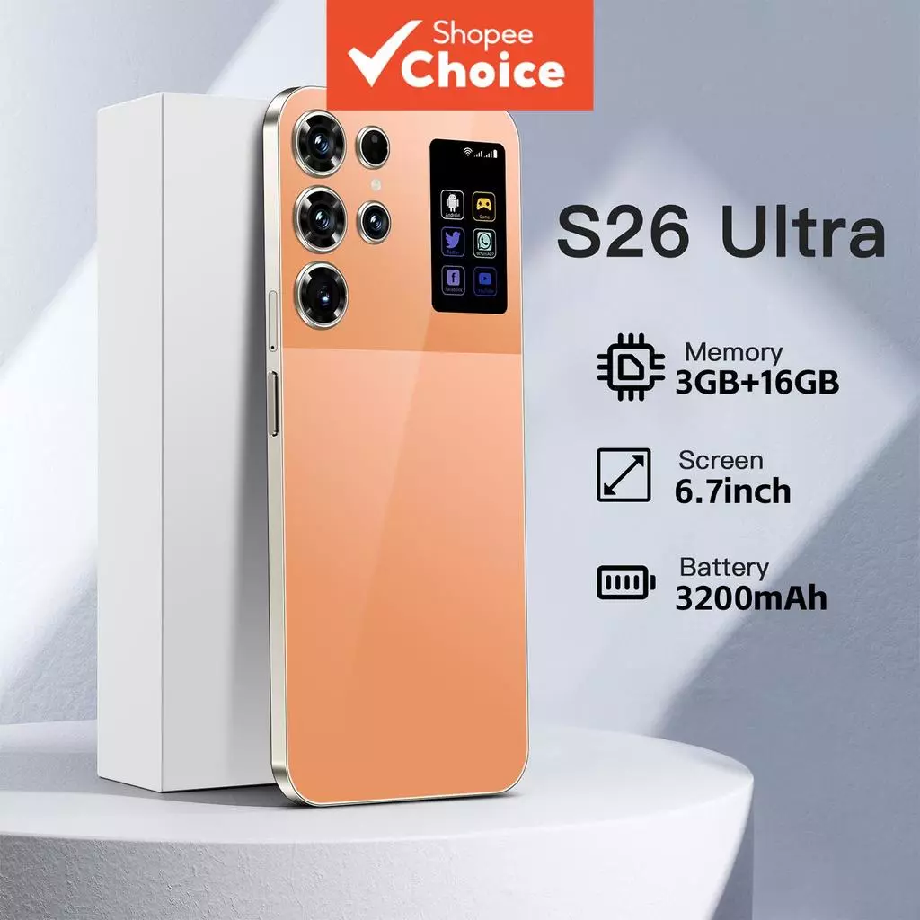 Venda Quente S26 Ultra 5g smartphone 6.7 Polegadas Para Jogos android Telefone dual sim Celular Desbloqueado Original — imagem 1