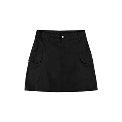 Saia Cargo Juvenil Menina em Sarja Beats Preto