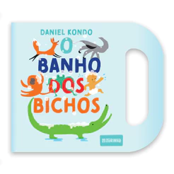 Livro O Banho dos Bichos - Original Leiturinha